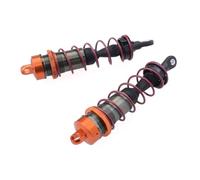 LSNUIND Ammortizzatori RC per ZD for Racing 8001 8002 1/8 2 Pezzi Ammortizzatori Telecomando Modello Auto Parti Aggiornamento(Orange 1)
