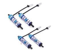 LSNUIND Ammortizzatori RC per ZD for Racing Dbx-10 1/10 92mm 105mm Anteriore Posteriore Ammortizzatore Metallo Ammortizzatore Regolabile Sospensione RC Camion Fuoristrada Parti Auto(Front Rear)