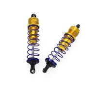 LSNUIND Ammortizzatori RC per ZD per Racing per HSP per Redcat Hongnor LRP per HPI per Hobao 1/10 Ammortizzatore Anteriore 92 Mm E Posteriore 105 Mm Sospensione RC Veicolo Fuoristrada(Gold,Front)
