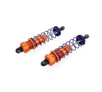 LSNUIND Ammortizzatori RC per ZD per Racing per HSP per Redcat Hongnor LRP per HPI per Hobao 1/10 Ammortizzatore Anteriore 92 Mm E Posteriore 105 Mm Sospensione RC Veicolo Fuoristrada(Orange,Front)