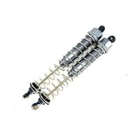 LSNUIND Parti per HSP 94180 18019 180007 1/10 4WD 4X4 2 Pezzi Ammortizzatore Lungo 130 Mm per Rock Crawler RC per Auto da Arrampicata(Titanium)