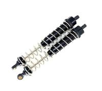 LSNUIND Parti per HSP 94180 18019 180007 1/10 4WD 4X4 2 Pezzi Ammortizzatore Lungo 130 Mm per Rock Crawler RC per Auto da Arrampicata(Black)