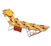 Lsoiup Sedie da spiaggia reclinabili con zaino, sdraiate, lettino da campeggio pieghevole portatile, sedia abbronzante con seduta rivolta verso il basso