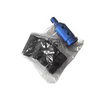 Lspbfkq Adattatore Pomello Cambio Manuale Universale Auto In Lega Alluminio Nero Leve Non Filettate M10x1.5 Pomello Leva Cambio(M10 Blue)