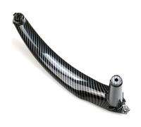 Lspbfkq Auto Porta Maniglia Per BMW E70 E71 E72 X5 X6 2007-2013 Bracciolo Auto Anteriore Sinistro Sedile Conducente LHD Maniglia Porta Pannello Interno Tirare Cornice Copertura(CarbonF-Left-Rear)