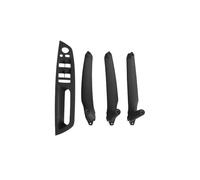 Lspbfkq Auto Porta Maniglia Per BMW E70 E71 E72 X5 X6 Car Interior Maniglia La Porta Pannello Interno Tirare Cornice Copertura Set Bracciolo LHD RHD 4 Pezzi(A LHD Black)
