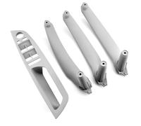 Lspbfkq Auto Porta Maniglia Per BMW E70 E71 X5 X6 Beige Nero Bracciolo Anteriore Sedile Conducente LHD RHD Maniglia Interna La Porta Pannello Interno Tirare Trim Copertura(Gray 4Pcs LHD)
