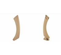 Lspbfkq Auto Porta Maniglia Per BMW Serie 3 E90 E91 318 320 325 328 330 335 Parte Porte Interne Pannello Maniglia Barra Tirare Trim Copertura Set Completo Maniglie(Beige(on the left))