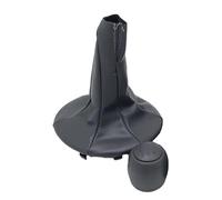 Lspbfkq Per FIAT Per PANDA 2003-2012/500 500C 2007-2013 Pomello Cambio Leva Cuffia Copri Collare Pomello Leva Cambio(Gray Combo)