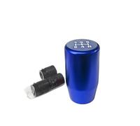 Lspbfkq Pomello Cambio Automatico Universale 5 Velocità Lega Alluminio 7Cm Manuale Pomello Leva Cambio(Blue)