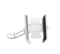 Lspbfkq Supporto Per Telefono Moto Per ST1300 ABS Supporto Manubrio Cellulare Supporto GPS Accessori Moto(Mirror type Silver)
