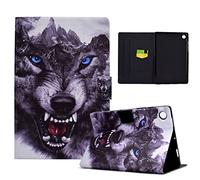 LSPCASA Cover per Samsung Galaxy Tab A9 Plus/Tab A9+ SM-X210/X215/X216B Samsung Galaxy Tab A9 Plus Custodia Protettiva Shell Samsung A9 Plus Tablet Custodia con Slot per Schede Wolfhound