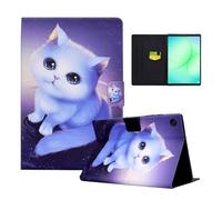 LSPCASA Custodia per Samsung Galaxy Tab A11 8.7 Pollici 2025, Custodia Galaxy Tab A11 8.7" SM-X133 SM-X135 SM-X135F, Flip Folio in Pelle PU con Supporto e Portafoglio, Cover Protettiva per Tablet con