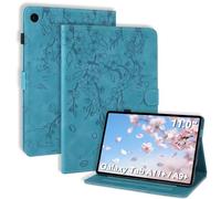 LSPCASA Custodia per Samsung Galaxy Tab A11+/A11 Plus 11 Pollici 2025 SM-X230 SM-X235 SM-X236B Folio Flip PU Pelle Protettiva Funzione Stand Portapenne Porta Carte Tablet Cover Blu