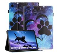 LSPCASA Custodia per Samsung Galaxy Tab A9 Plus da 11 pollici, in pelle PU, con scomparti per carte di credito e funzione di supporto, compatibile con Samsung Galaxy Tab A9 + (SM-X210/X215/X216