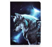 LSPCASA Custodia per Samsung per Samsung Galaxy Tab A8 Custodia in Pelle PU Supporto Folio Cover Guscio Protettivo Auto Sveglia/Sonno Custodia per Tablet Samsung A8 2022/2021 SM-X200/X205/X207 Lupa