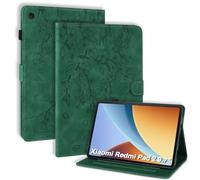 LSPCASA Custodia per tablet Xiaomi Redmi Pad 2 9,7 pollici 2026, verde | Custodia a portafoglio in pelle PU con funzione di supporto multi-angolo, portapenne e portafoglio per tablet Redmi Pad 2 9,7