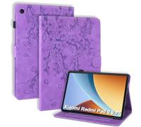 LSPCASA Custodia per tablet Xiaomi Redmi Pad 2 9,7 pollici 2026, viola | Custodia a portafoglio in pelle PU con funzione di supporto multi-angolo, portapenne e portafoglio per tablet Redmi Pad 2 9,7