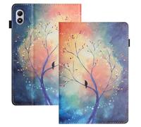 LSPCASA Custodia per Xiaomi Redmi Pad 2 Pro 2025 12.1 pollice Custodia Xiaomi Redmi Pad 2 Pro 12.1" PU Pelle Folio Flip Case con supporto Slot per carte Portafoglio Custodia per Tablet Pittura ad olio