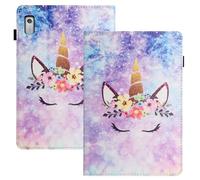 LSPCASA Protettiva Case Per Lenovo Tab M9 9.0 Pollici PU+TPU Materiale Cover Tablet Lenovo Tab M9 Con Slot Per Carte Custodia Tablet Lenovo Tab M9 unicorno