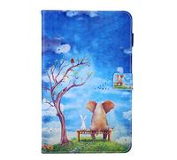 Lspcase - Custodia a portafoglio in pelle per Galaxy Tab A 8 2019, chiusura magnetica, con funzione di supporto e scomparti per carte di credito, per Samsung Galaxy Tab A 8 pollici SM-T290/T295