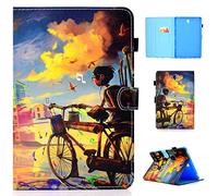 Lspcase Custodia Galaxy Tab S4 10.1 Custodia Cover in Pelle Portafoglio Flip Supporto Caso Libro con Magnetica e Card Slot per Samsung Galaxy Tab S4 10.1 Pollice SM-T830 / T835 Impression Painting