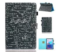 Lspcase Custodia Galaxy Tab S6 PU + TPU Portafogli in Pelle Flip Cover Magnetico Sonno/Svegliati Auto Case con Slot Schede per Samsung Galaxy Tab S6 10.5 Pollice SM-T860 SM-T865 Matematica