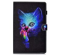 Lspcase - Custodia per Samsung Galaxy Tab A 10,5" in pelle PU con TPU morbido silicone custodia stand cover con slot per carte di credito magnetica per Samsung Galaxy Tab A 10.5 pollici SM-T590 T595