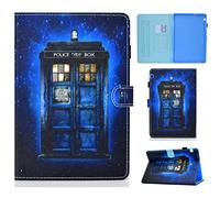 Lspcase Huawei T5 10 Case, Custodia Huawei Tablet T5 10 Portafoglio Cuoio di PU Pelle Flip Libro Wallet Cover con Stand Funzione e Porta Carte pour Huawei Mediapad T5 10 10.1 Stazione di Polizia