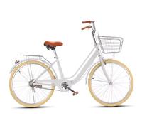 LSQXSS Tricicli per adulti leggeri,biciclette per pendolari per uomini donne,biciclette per per adolescenti,telaio basso con gradino,bici tandem