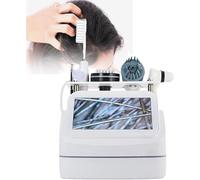 LSRFXF Analizzatore Capelli E Pelle Microscopio, Analizzatore di Pelle e Capelli 5 in 1, Scanner con Schermo LCD per l'analisi di Pelle e Capelli, Rilevatore di Follicoli e Macchina