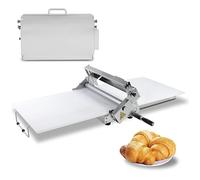 LSRFXF Sfogliatrice Manuale per Pasticceria, Macchina per Pasta Sfoglia, Sfogliatrice Manuale Professionale per Panetteria Pizza e Croissant, Spessore Regolabile 0,5-17,5 mm/0,5-27 mm