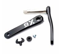 LSRRYD Guarnitura per Mountain Bike 175mm Set di Pedivelle Integrate Cave