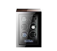 LSRRYD Legno Orologio Carica Automatica Scatola Vernice for Pianoforte LCD Touch Screen Built-in Integrato LED Nuovo tipo Cuscino per orologio retrattile