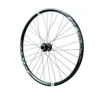 LSRRYD Ruote Anteriori E Posteriori per Mountain Bike 26“ 27,5” 29" Set Ruote A Perno Passante 110 * 20/142 * 12mm Cerchio A Doppio Strato per Cassette da 7-12 velocità(27.5" Black,Front Wheels)