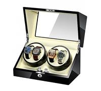 LSRRYD Watch Winder 2 + 3 4 + 0 4 + 6 Orologi Automatici Scatola Di Visualizzazione For Orologi Uomo/Donna Con Motore Super Silenzioso (Color : C, Size : 4+0)