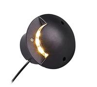 LSSB All'aperto Faretti LED da Incasso Luci Pathway Rotonde AC85-265V IP65 Impermeabile Luce Sotterranea per Il Giardino Percorso Passo Illuminazione del Passaggio Pedonale, 8 Colori