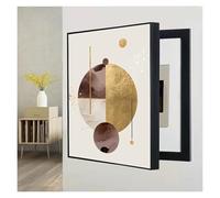 LSSHQ Copertura Quadro Elettrico Decorativa, Nascondi Contatore Pittura Decorazione creatività Quadri Copri Contatori Elettrici da Parete(C,35 x 45 cm/13.7inx17.7in)