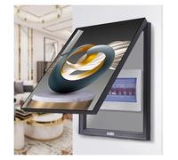 LSSHQ Copri Quadro Elettrico Decorativo Coperchio Decorativo della Scatola dei Contatori Pittura Decorativa della Scatola di Distribuzione Contatore Flip(F,45 x 55 cm/17.7inx21.6in)