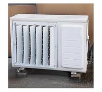 LSSHQ Deflettore Del Climatizzatore per Unità Esterna Paravento Anti-soffiaggio Diretto, Griglie di Protezione Del Condensatore Del Compressore CA(50x50CM/19.6x19.6in)