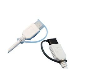 LSSSWM Tappo Antipolvere HDMI Maschio 10 Pezzi Copertura Protettiva Trasparente in Silicone Nero con Corda Anti-smarrimento for Cavo HDMI ad Alta Definizione(Transparent)