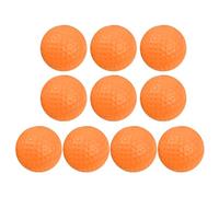 LSTTBO 10Pcs Lunga Durata Limitata Pratica di Volo Palla Da Golf Per Cortile Sensazione Realistica PU Pratica Schiume Formazione di Volo Palla da Golf