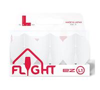 LSTYLE Alette per freccette L1 EZ standard, colore bianco, set da 3, per freccette morbide e con punta in acciaio