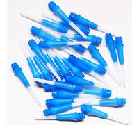 Lstyle - Punte per freccette originali, punta morbida, filettatura 2BA, lunghezza regolare, 2 tonalità blu, confezione da 2