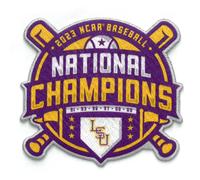 Lsu Tigers 2023 Uomo Baseball Nazionale Champions Toppa