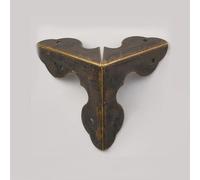 LSUAOSSUE Protezione Angoli per Libri, 33 * 33MM 10/20PCS Proteggi Angoli for Libri in Metallo Dorato Album Fotografico Angoli for scatole in for Foto(Bronze,20pcs 33 * 33 * 33mm)