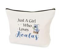 LSVGSAK Koala, trousse per cosmetici, regalo per donne e ragazze