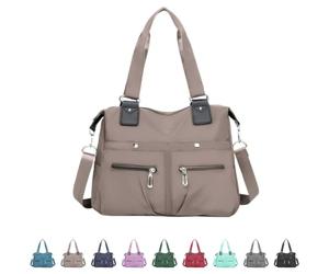 LSVQZKHF Borsa Da Donna In Nylon, A Tracolla Viaggio For Pendolari | Nylon impermeabile retrò, portaoggetti multi-borsa, adatto for spostamenti, viaggi, andare a scuola e fare shopping