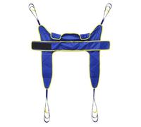 LSWKG Imbracatura di Sollevamento Sollevatori per pazienti per Uso Domestico Cinghia di trasferimento elettrica Imbracatura per Toilette Senza Supporto per la Testa Handicap Medico Medium
