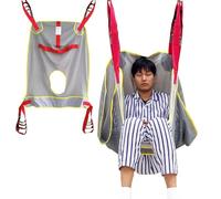 LSWKG Sling Toilette Sollevatore Paziente Attrezzatura Medica per Ascensore Handicapp Bariatrico Comodo Ascensore Imbracatura Cintura Medica di Trasferimento X-Large